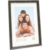 S46DF2 Cornice per foto in nero con bordo argentato