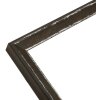 S46DF2 Cornice per foto in nero con bordo argentato