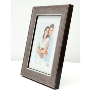 S46ED1 Telaio in legno color argento