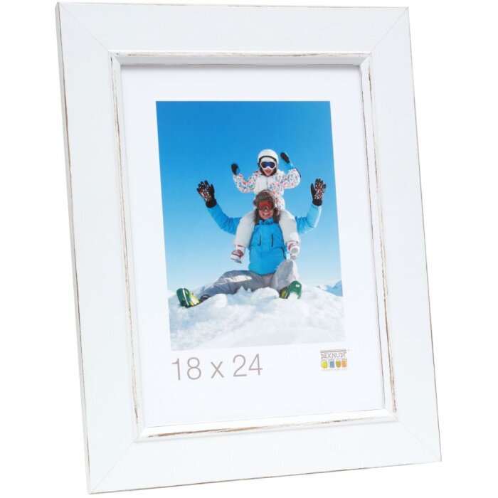 S46FF1 Cornice dipinta in bianco