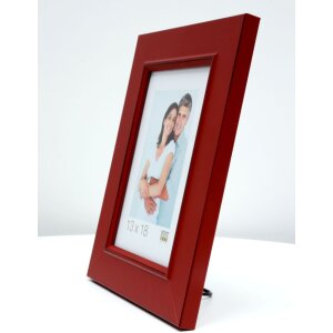 S46FF4 Cornice dipinta in rosso