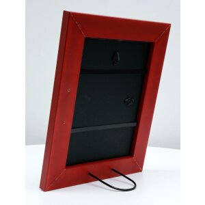 S46FF4 Cornice dipinta in rosso
