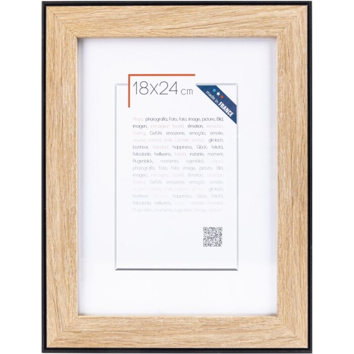 Cornice Newton 30x40 cm nero