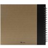 Album a spirale Panodia Eskis nero 23x27 cm 60 pagine bianche