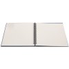 Album a spirale Panodia Manilla blu 23x27 cm 60 pagine bianche