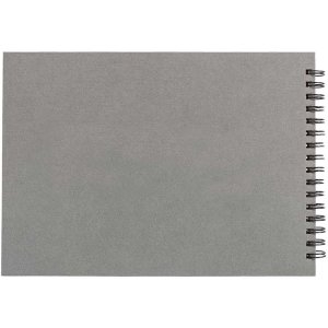 Panodia Album a spirale Manille 23x34 cm grigio 60 pagine bianche