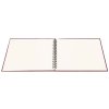 Album a spirale Panodia Manille rosso 23x34 cm 60 pagine bianche
