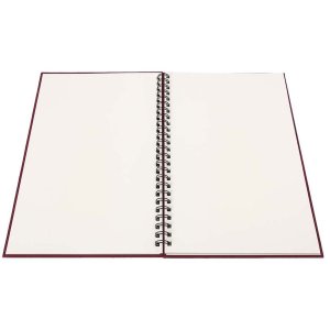Album a spirale Manille 34x25 cm rosso