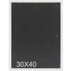 Telaio S46GD2 in nero combinato con il colore argento