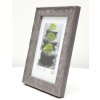 S46HF7 Struttura in legno grigio con superficie ondulata