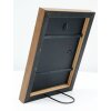 S46JH1 Cornice in legno bianco con bordo color legno