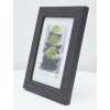 S46KF2 Telaio in legno nero con profili perlati