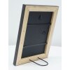 S46KF2 Telaio in legno nero con profili perlati