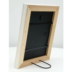 S46LF1 Cornice bianca dipinta in stile rustico