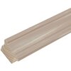 S46LF3 Cornice dipinta beige in stile rustico