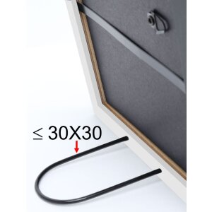 S46LF7 Cornice grigia dipinta in stile rustico