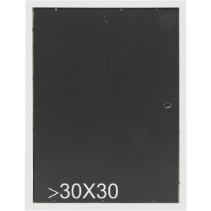 S46MF2 Telaio in legno nero con finitura anticata