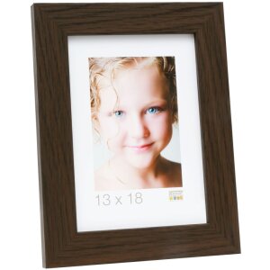 S49BH2 Cornice per fotografie in legno scuro