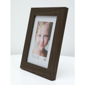 S49BH2 Cornice per fotografie in legno scuro