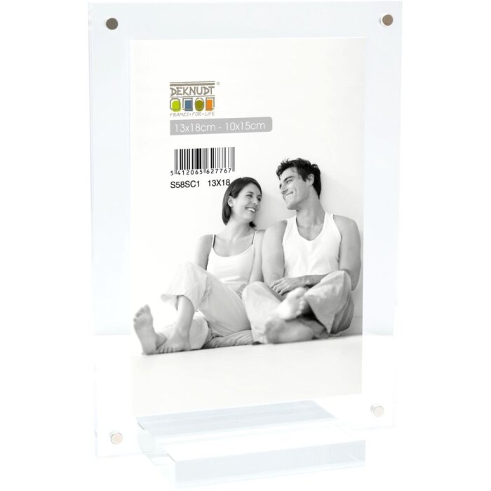 Deknudt S58SC1 Cornice magnetica trasparente con supporto