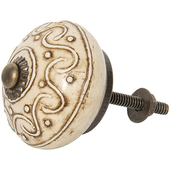 Pomello per porta Ø 4 cm - Clayre Eef 64172