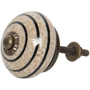 Pomello per porta Ø 4 cm - Clayre & Eef 64176