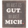 Cartello di testo 13x15 cm - Clayre & Eef 6Y3654D