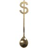Cucchiaio Dollar Sign 3x15 cm - 64455GO
