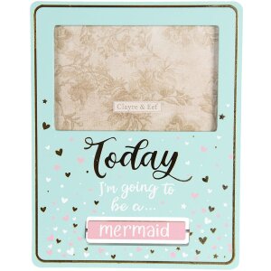 Portafoto Clayre & Eef 2F0625 turchese 18x1x23 cm -...