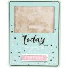 Portafoto Clayre & Eef 2F0625 turchese 18x1x23 cm - 10x15 cm