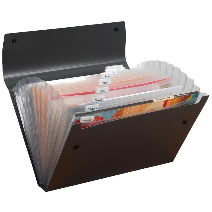 Cartella documenti Organiser a4 bw