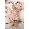 Decorazione Ragazza Coniglio 7x7x13 cm - 6pr2629