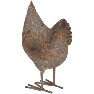 Decorazione pollo 13x9x20 cm - 6PR2611