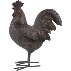 Decorazione galletto 19x9x24 cm - 6PR2610