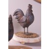 Decorazione galletto 19x9x24 cm - 6PR2610