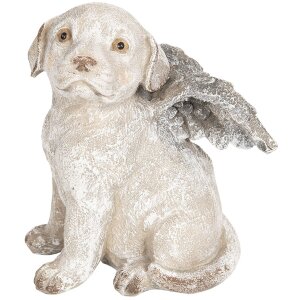 Decorazione cane con ali 16x13x20 cm - 6PR2659