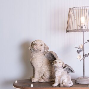 Decorazione cane con ali 16x13x20 cm - 6PR2659