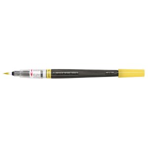 Penna a pennello ricaricabile Pentel COLOR in giallo