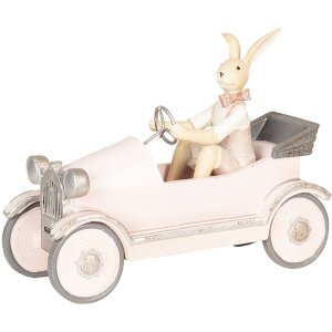 Decorazione Coniglio in auto 24x9x18 cm - 6PR2633
