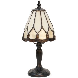 Lampada da tavolo Tiffany Ø 14x31 cm E14-max 1x40W