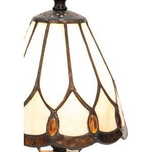 Lampada da tavolo Tiffany Ø 14x31 cm E14-max 1x40W