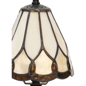 Lampada da tavolo Tiffany Ø 14x31 cm E14-max 1x40W