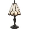 Lampada da tavolo Tiffany Ø 14x31 cm E14-max 1x40W