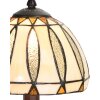 Lampada da tavolo Tiffany Ø 19x40 cm E14-40W - 5LL-5973