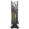 Lampada da tavolo Tiffany 13x13x46 cm 1x E14 max 25W