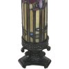 Lampada da tavolo Tiffany 13x13x46 cm 1x E14 max 25W