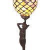 Lampada da tavolo Tiffany 21x21x51 cm 1x E14 max 25W