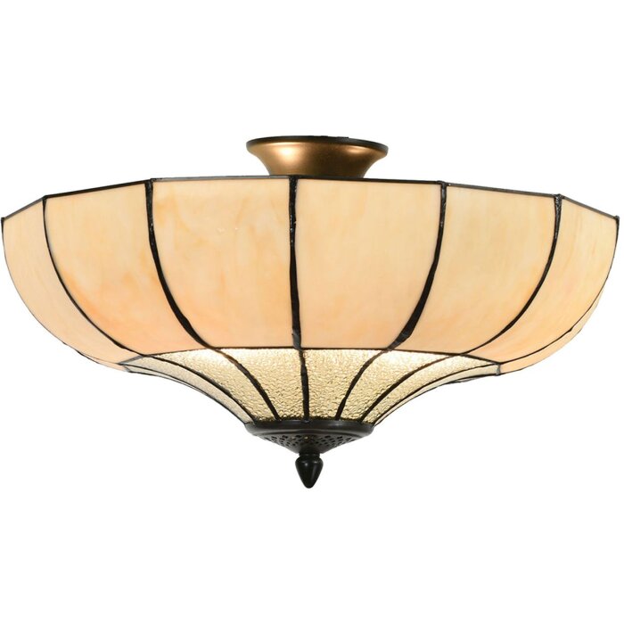 Plafoniera Tiffany Ø 46x25 cm E27-2x60W