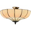 Plafoniera Tiffany Ø 46x25 cm E27-2x60W