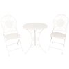 Tavolo + 2x sedia Ø 60x70-40x40x92 cm - 5Y0633